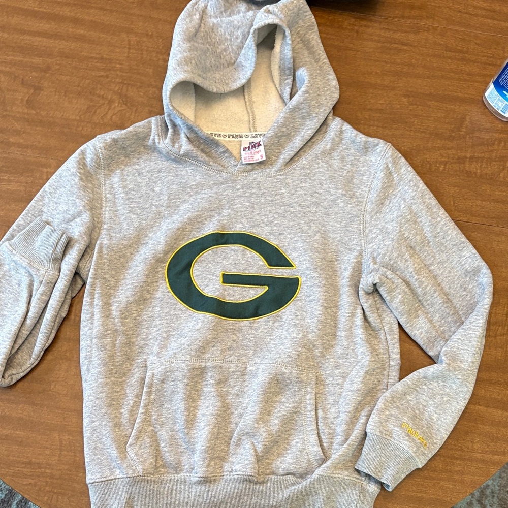 PINK Victoria's Secret NFL Green Bay Packers hoodie sweatshirt